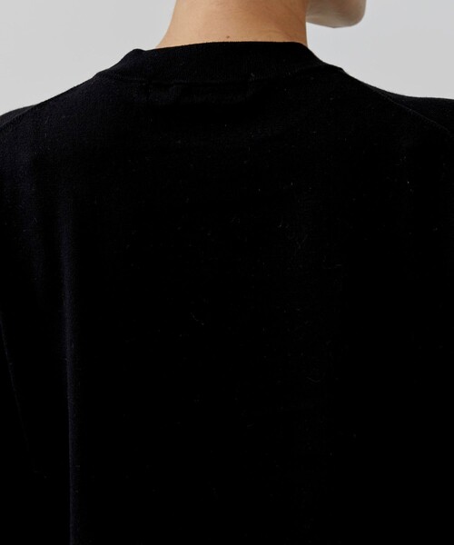 city（シティ）の「【CITY】ファインウールロングスリーブニット[洗える]（ニット/セーター・レディース・ブラック/オレンジ/ブルー・FREE）」の13枚目の写真