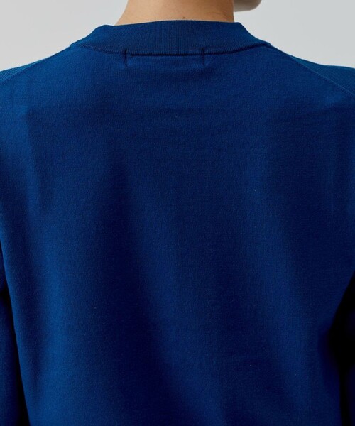 city（シティ）の「【CITY】ファインウールロングスリーブニット[洗える]（ニット/セーター・レディース・ブラック/オレンジ/ブルー・FREE）」の17枚目の写真