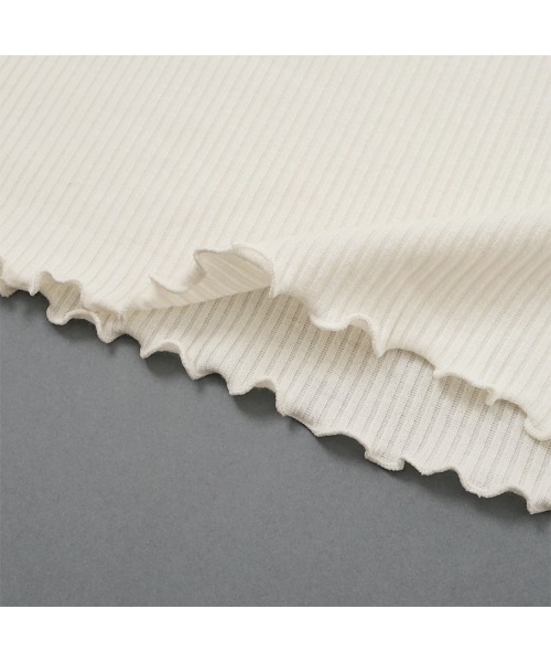 flower（フラワー）の「ブルーミングトップ（Tシャツ/カットソー・レディース・ベージュ/ホワイト・FREE）」の12枚目の写真