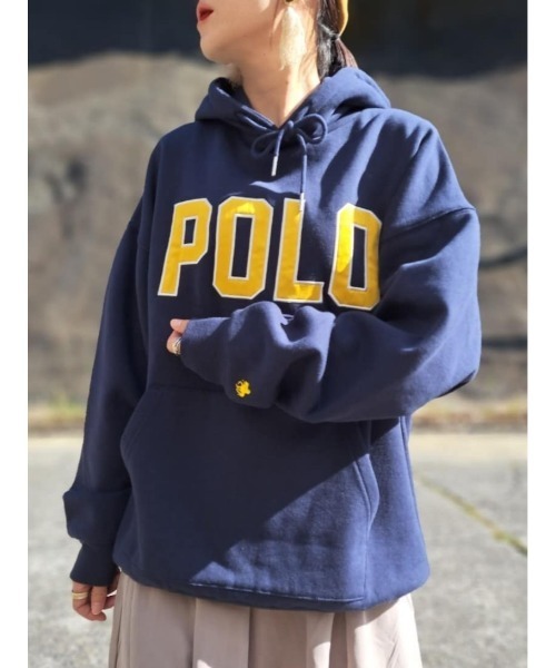 POLO BCS(ポロ ビーシーエス)の「【POLO BCS】ロゴ刺繍パーカー(パーカー・メンズ・グレー/ネイビー/ブラック・L/XL/M)」の3枚目の写真