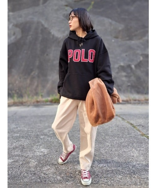 POLO BCS(ポロ ビーシーエス)の「【POLO BCS】ロゴ刺繍パーカー(パーカー・メンズ・グレー/ネイビー/ブラック・L/XL/M)」の13枚目の写真