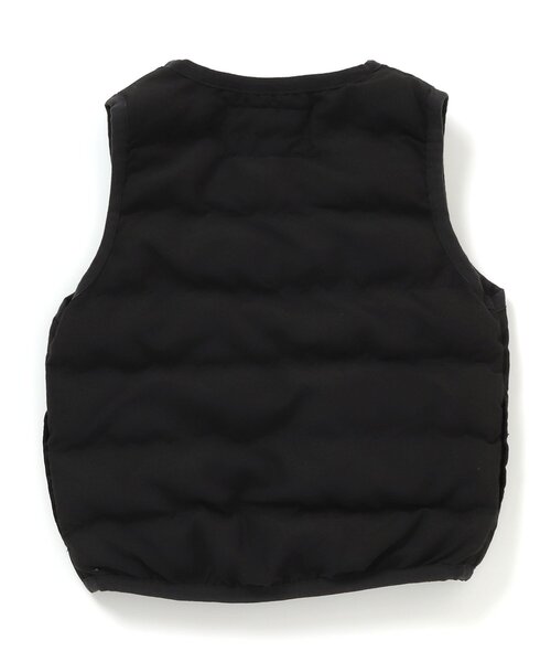 BREEZE（ブリーズ）の「【洗濯機でお洗濯OK】インナーキルトベスト_ウォッシャブル（ダウンベスト・キッズ・ベージュ/ブラック・110/90/100/120/130/80/140）」の12枚目の写真