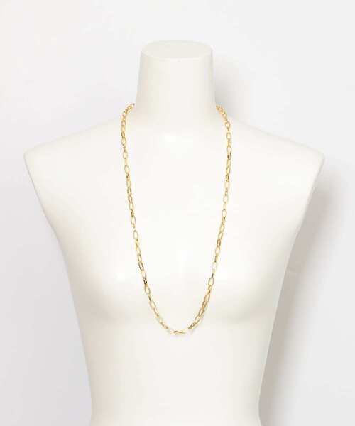F by ROSSO（エフバイロッソ）の「F by ROSSO　ロングチェーンマルチネックレス（ネックレス・レディース・ゴールド/シルバー・-）」の5枚目の写真