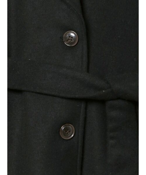 MURUA（ムルーア）の「マキシボリュームスリーブコート（ダウンジャケット/コート・レディース・ブラック/モカ・1/2）」の11枚目の写真