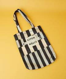 CITEN | ＜CITEN＞くるくるパッチン ストライプ トートバッグ S(エコバッグ/サブバッグ)