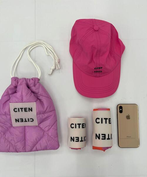 CITEN(シテン)の「<CITEN>くるくるパッチン ストライプ トートバッグ S(エコバッグ/サブバッグ・レディース・ブラック/ケリー/コバルトブルー/ピンク・FREE)」の20枚目の写真