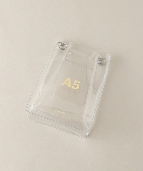 【NaNa-NaNa / ナナナナ 】A5 PVC N7A5P8/ N7A5P4（ショルダーバッグ）｜nana-nana（ナナナナ）