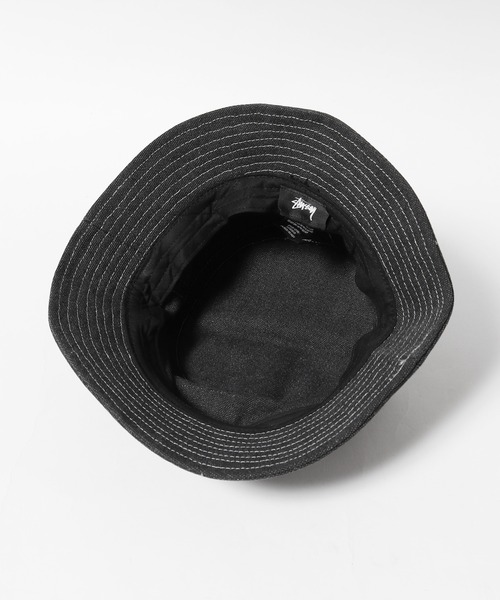 STUSSY(ステューシー)の「STUSSY/ステューシー CANVAS WORKGEAR BUCKET HAT バケットハット(ハット・メンズ・ピンク/ネイビー/ブラック・L/XL/S/M)」の9枚目の写真