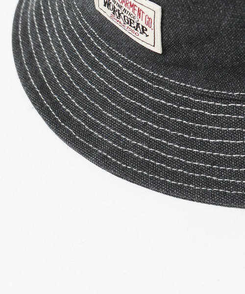 STUSSY(ステューシー)の「STUSSY/ステューシー CANVAS WORKGEAR BUCKET HAT バケットハット(ハット・メンズ・ピンク/ネイビー/ブラック・L/XL/S/M)」の10枚目の写真