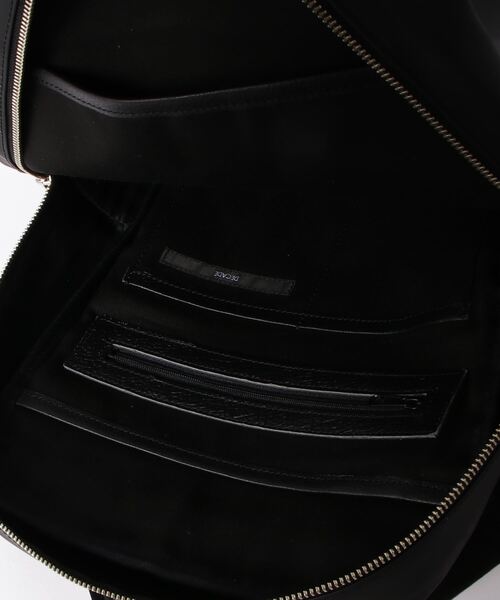 DECADE（ディケイド）の「12ポケットバックパック/リュック DECADE(No-01369)Pocket Back Pack Ruck（バックパック/リュック・メンズ・ブラック・フリー）」の14枚目の写真