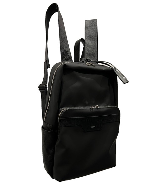 DECADE（ディケイド）の「12ポケットバックパック/リュック DECADE(No-01369)Pocket Back Pack Ruck（バックパック/リュック・メンズ・ブラック・フリー）」の4枚目の写真