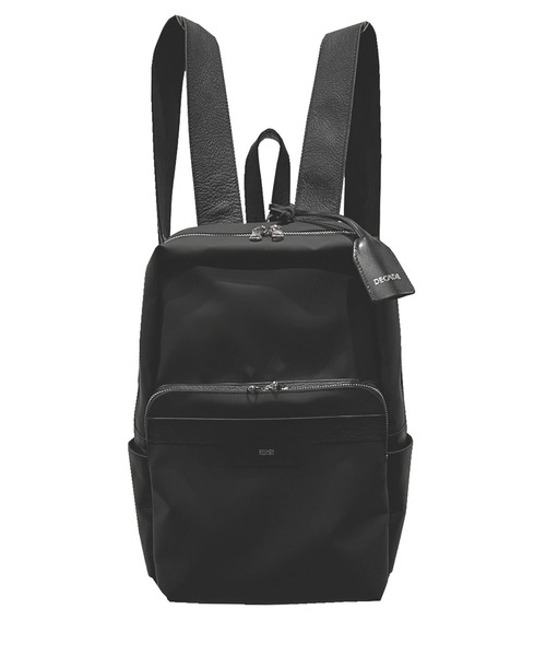 DECADE（ディケイド）の「12ポケットバックパック/リュック DECADE(No-01369)Pocket Back Pack Ruck（バックパック/リュック・メンズ・ブラック・フリー）」の2枚目の写真