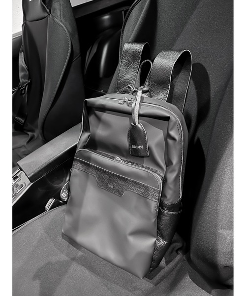 DECADE（ディケイド）の「12ポケットバックパック/リュック DECADE(No-01369)Pocket Back Pack Ruck（バックパック/リュック・メンズ・ブラック・フリー）」の16枚目の写真