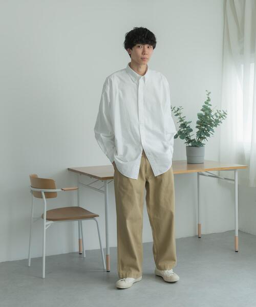 FORK&SPOON（フォークアンドスプーン）の「FORK&SPOON　ツータックチノパンツ（その他パンツ・メンズ・ベージュ/アイボリー・4/5）」の19枚目の写真