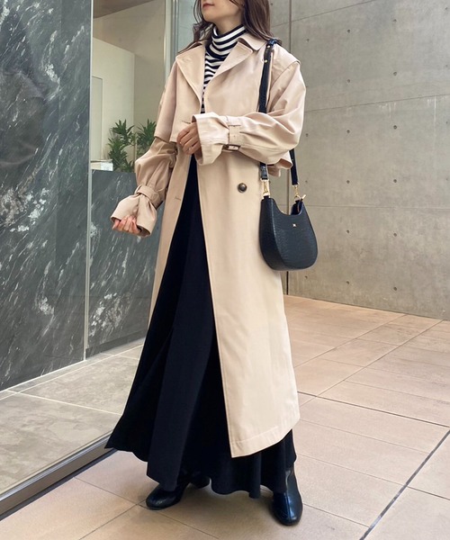 one after another NICE CLAUP(ワンアフターアナザーナイスクラップ)の「【WEB限定】前後2WAYマーメイドスカート 2023SS(スカート・レディース・グレー/アイボリー/ミント/ピンク/ブラック・FREE)」の7枚目の写真