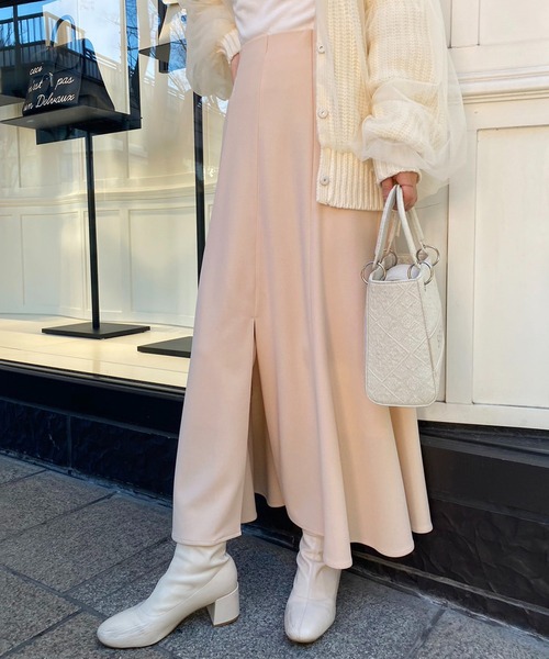 one after another NICE CLAUP(ワンアフターアナザーナイスクラップ)の「【WEB限定】前後2WAYマーメイドスカート 2023SS(スカート・レディース・グレー/アイボリー/ミント/ピンク/ブラック・FREE)」の18枚目の写真