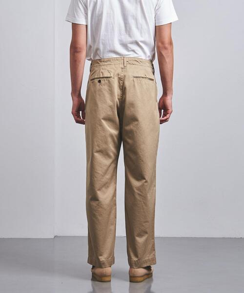 K ユナイテッドアローズ ワンプリーツチノパン、グレー