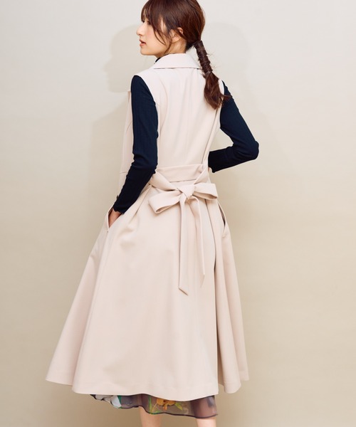 NOELA（ノエラ）の「３ＷＡＹトレンチコート（トレンチコート・レディース・ベージュ/ラベンダー・M/S）」の10枚目の写真