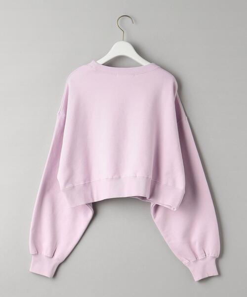 BEAUTY&YOUTH UNITED ARROWS（ビューティーアンドユースユナイテッドアローズ）の「コットン裏毛 ショートワイド スウェットプルオーバー（スウェット・レディース・ダークグレー/グレー/ライトピンク・FREE）」の16枚目の写真
