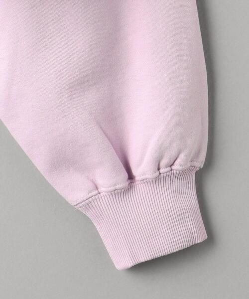 BEAUTY&YOUTH UNITED ARROWS（ビューティーアンドユースユナイテッドアローズ）の「コットン裏毛 ショートワイド スウェットプルオーバー（スウェット・レディース・ダークグレー/グレー/ライトピンク・FREE）」の18枚目の写真