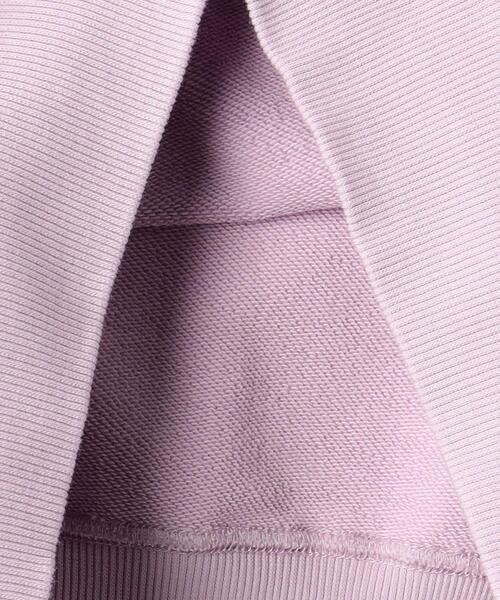 BEAUTY&YOUTH UNITED ARROWS（ビューティーアンドユースユナイテッドアローズ）の「コットン裏毛 ショートワイド スウェットプルオーバー（スウェット・レディース・ダークグレー/グレー/ライトピンク・FREE）」の20枚目の写真