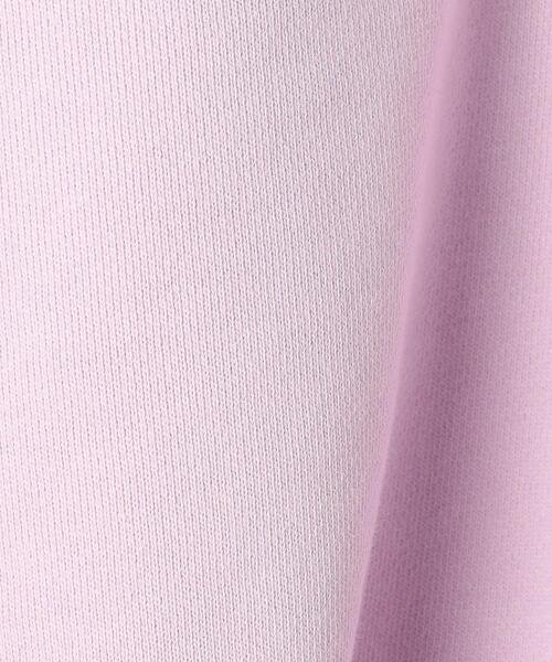 BEAUTY&YOUTH UNITED ARROWS（ビューティーアンドユースユナイテッドアローズ）の「コットン裏毛 ショートワイド スウェットプルオーバー（スウェット・レディース・ダークグレー/グレー/ライトピンク・FREE）」の21枚目の写真