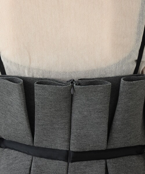 CAROLINA GLASER（カロリナ グレイサー）の「CAROLINA GLASER / ふっくらキャミソール（キャミソール・レディース・チャコールグレー/ホワイト系その他7・ONE SIZE）」の10枚目の写真