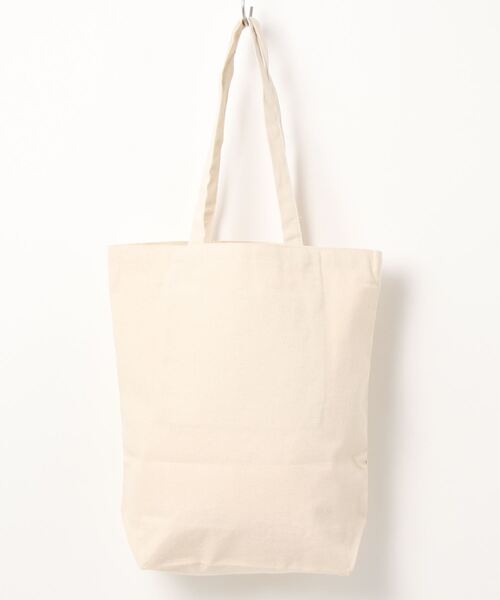 BEN DAVIS(ベンデイビス)の「【BEN DAVIS】ORGANIC PRINT TOTE(トートバッグ・レディース・ホワイト×ブラック・FREE)」の2枚目の写真