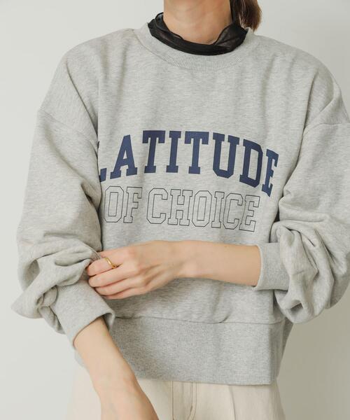 SENSE OF PLACE by URBAN RESEARCH(センスオブプレイスバイアーバンリサーチ)の「グラフィックスウェット(スウェット・レディース・その他1/その他2/その他3・ONE)」の10枚目の写真