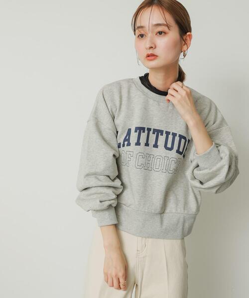 SENSE OF PLACE by URBAN RESEARCH(センスオブプレイスバイアーバンリサーチ)の「グラフィックスウェット(スウェット・レディース・その他1/その他2/その他3・ONE)」の11枚目の写真