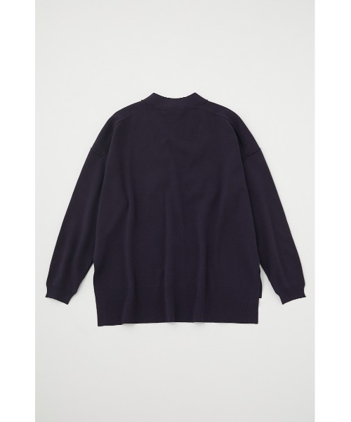 MOUSSY（マウジー）の「SLIT LOOSE KNIT カーディガン（カーディガン/ボレロ・レディース・ピンク/ネイビー/ライトベージュ・FREE）」の4枚目の写真