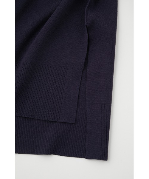 MOUSSY（マウジー）の「SLIT LOOSE KNIT カーディガン（カーディガン/ボレロ・レディース・ピンク/ネイビー/ライトベージュ・FREE）」の8枚目の写真