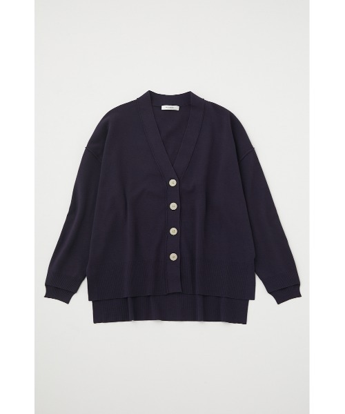 MOUSSY（マウジー）の「SLIT LOOSE KNIT カーディガン（カーディガン/ボレロ・レディース・ピンク/ネイビー/ライトベージュ・FREE）」の11枚目の写真