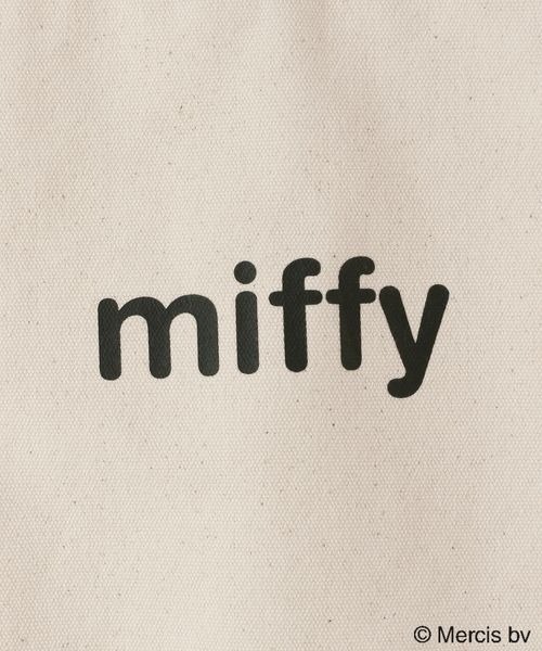 LOWRYS FARM（ローリーズファーム）の「シューズバッグ／Dick Brunaコラボ　187924（エコバッグ/サブバッグ・キッズ・アイボリー/ブラック・FREE）」の9枚目の写真