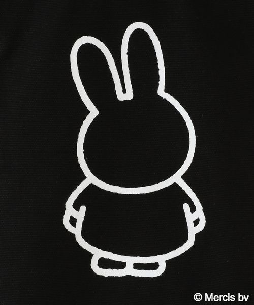 LOWRYS FARM（ローリーズファーム）の「シューズバッグ／Dick Brunaコラボ　187924（エコバッグ/サブバッグ・キッズ・アイボリー/ブラック・FREE）」の12枚目の写真