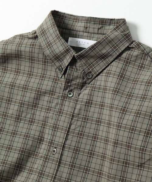 SETTO（セット）の「CORDURA OVER SHIRT：オーバーシャツ（シャツ/ブラウス・メンズ・グレー系その他・FREE）」の2枚目の写真