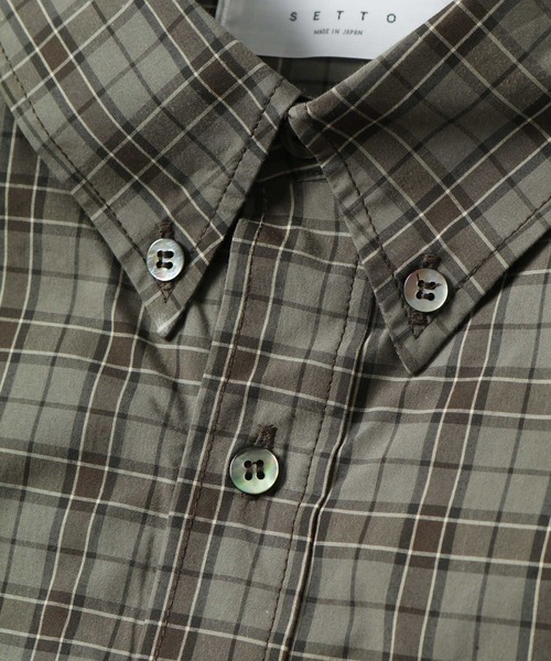 SETTO（セット）の「CORDURA OVER SHIRT：オーバーシャツ（シャツ/ブラウス・メンズ・グレー系その他・FREE）」の3枚目の写真