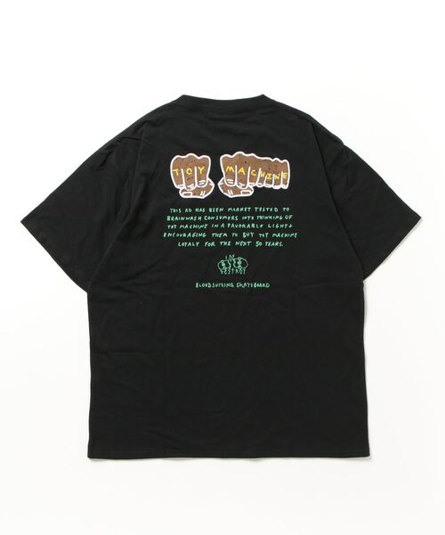 TOY　MACHINE（トイ　マシーン）の「【ムラサキスポーツ別注】TOY MACHINE/トイマシーン オーバーサイズ バックプリントTシャツ/グラフィックT クルーネックTシャツ MTMSDST6（Tシャツ/カットソー・メンズ・ブラック系その他/オレンジ系その他/ホワイト系その他・M/L/XL）」の22枚目の写真