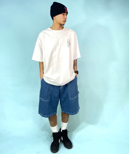 TOY　MACHINE（トイ　マシーン）の「【ムラサキスポーツ別注】TOY MACHINE/トイマシーン オーバーサイズ バックプリントTシャツ/グラフィックT クルーネックTシャツ MTMSDST6（Tシャツ/カットソー・メンズ・ブラック系その他/オレンジ系その他/ホワイト系その他・M/L/XL）」の8枚目の写真