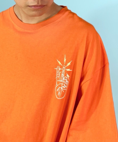 TOY　MACHINE（トイ　マシーン）の「【ムラサキスポーツ別注】TOY MACHINE/トイマシーン オーバーサイズ バックプリントTシャツ/グラフィックT クルーネックTシャツ MTMSDST6（Tシャツ/カットソー・メンズ・ブラック系その他/オレンジ系その他/ホワイト系その他・M/L/XL）」の15枚目の写真
