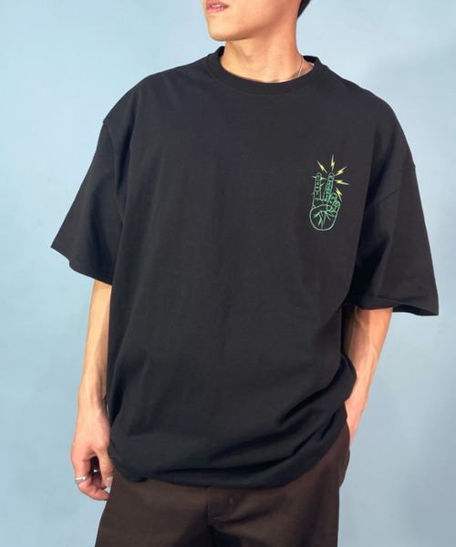 TOY　MACHINE（トイ　マシーン）の「【ムラサキスポーツ別注】TOY MACHINE/トイマシーン オーバーサイズ バックプリントTシャツ/グラフィックT クルーネックTシャツ MTMSDST6（Tシャツ/カットソー・メンズ・ブラック系その他/オレンジ系その他/ホワイト系その他・M/L/XL）」の10枚目の写真