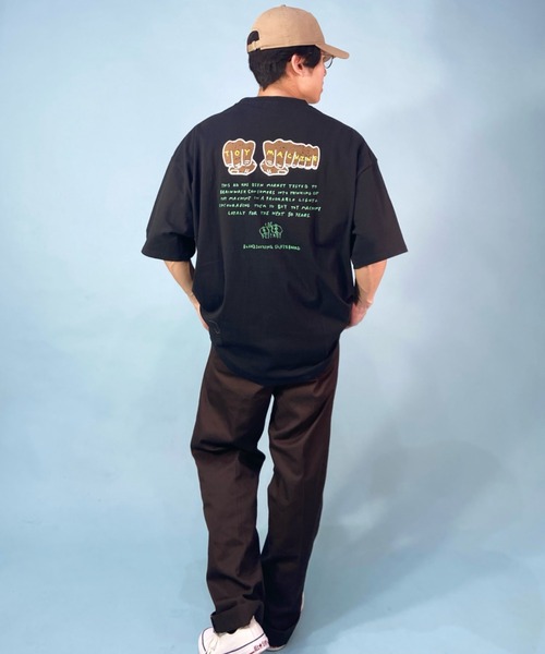 TOY　MACHINE（トイ　マシーン）の「【ムラサキスポーツ別注】TOY MACHINE/トイマシーン オーバーサイズ バックプリントTシャツ/グラフィックT クルーネックTシャツ MTMSDST6（Tシャツ/カットソー・メンズ・ブラック系その他/オレンジ系その他/ホワイト系その他・M/L/XL）」の13枚目の写真