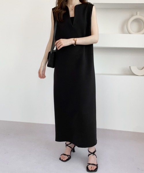 ABITOKYO（アビトーキョー）の「サロペットスカート（ジャンパースカート・レディース・カーキ・M）」の2枚目の写真