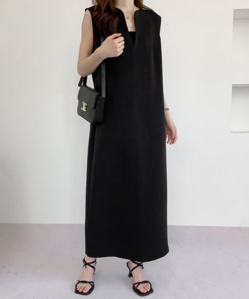 ABITOKYO（アビトーキョー）の「サロペットスカート（ジャンパースカート・レディース・カーキ・M）」の8枚目の写真