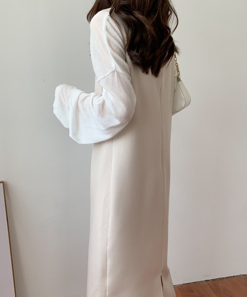 ABITOKYO（アビトーキョー）の「サロペットスカート（ジャンパースカート・レディース・カーキ・M）」の4枚目の写真