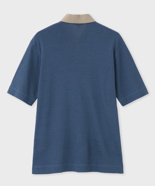 Paul Smith COLLECTION(ポールスミスコレクション)の「トータシェル ポロシャツ / 134303 J2310(ポロシャツ・メンズ・ブルー/ベージュ/ピンク・MEDIUM/LARGE/X-LARGE)」の7枚目の写真