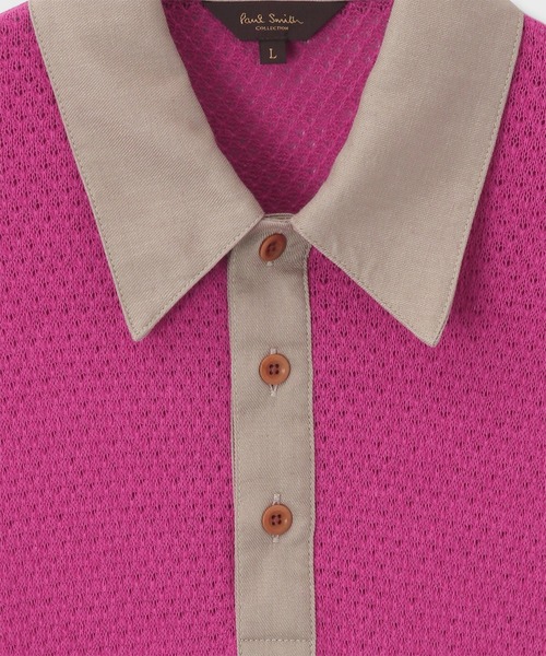 Paul Smith COLLECTION(ポールスミスコレクション)の「トータシェル ポロシャツ / 134303 J2310(ポロシャツ・メンズ・ブルー/ベージュ/ピンク・MEDIUM/LARGE/X-LARGE)」の10枚目の写真