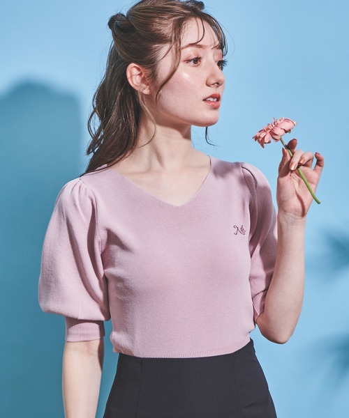 NOELA（ノエラ）の「Vネックサマーニット（ニット/セーター）」 - WEAR