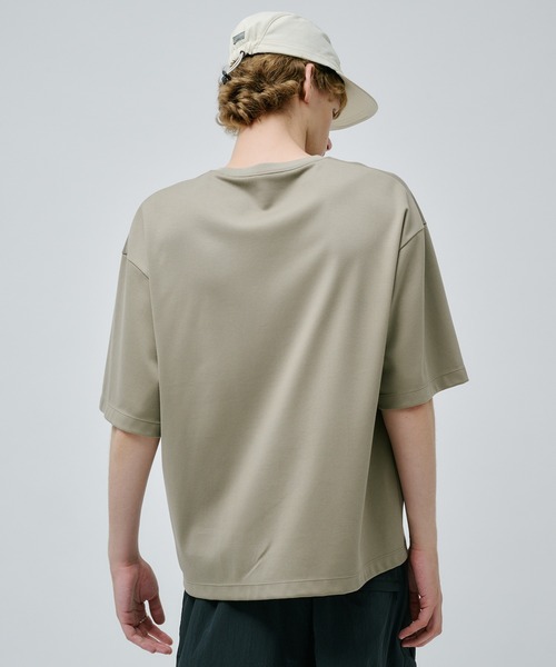 PUBLIC TOKYO（パブリックトウキョウ）の「極 ココTEE リラックスフィット（Tシャツ/カットソー・メンズ・ホワイト/ブラック/サックスブルー/ダークグレー/ミント/グリーン/ネイビー/グレイッシュベージュ/グレイッシュブルー・1/2/4/3）」の22枚目の写真