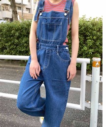 デニムオーバーオール　サロペット